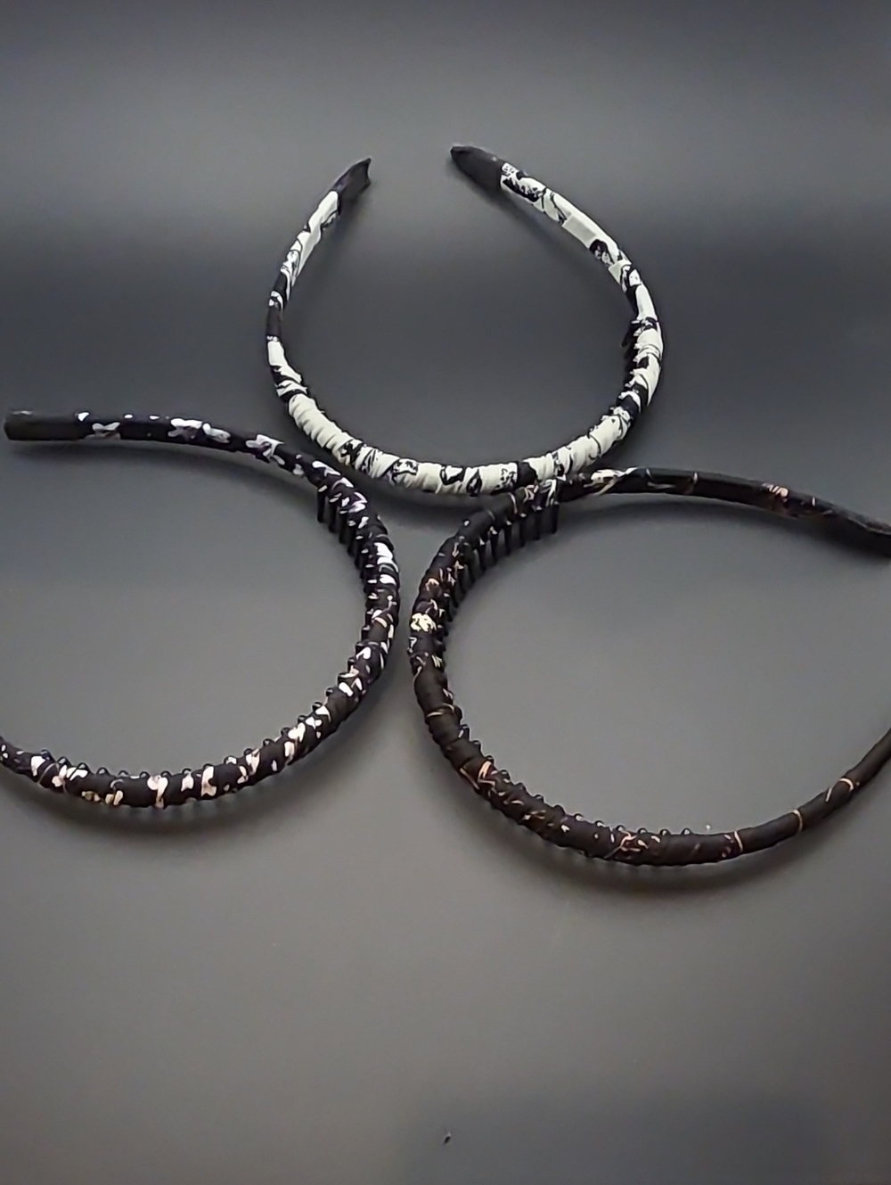 Wrapped Pattern Headbands for Women - Set Of 3